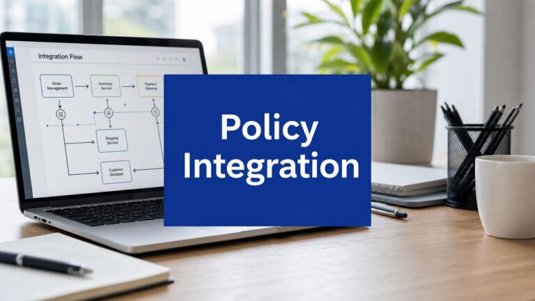policy management system integration office workspace