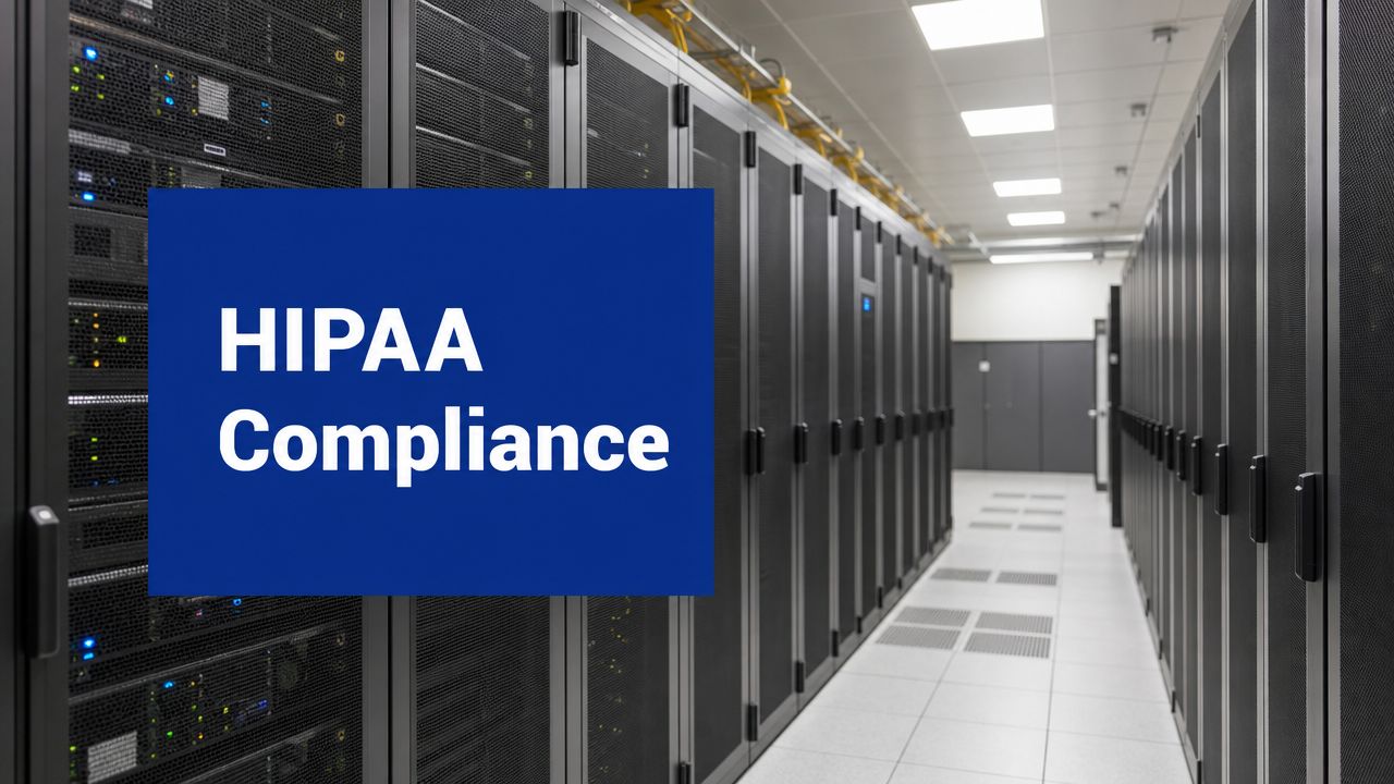 hipaa-compliant-healthcare-software-server-room
