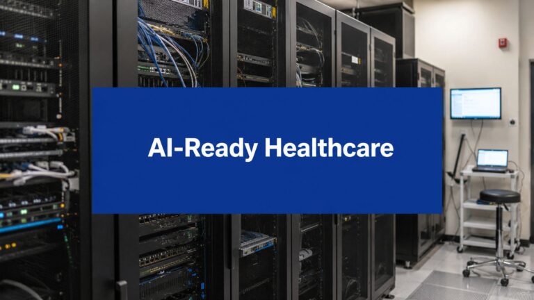ai ready healthcare infrastructure server room