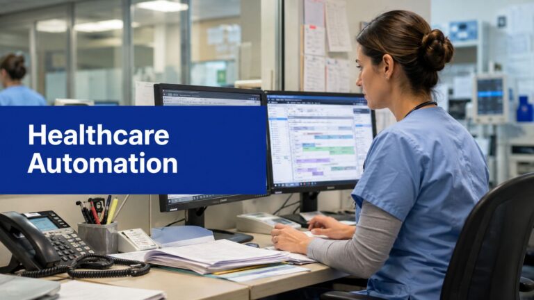healthcare operations automation medical professional