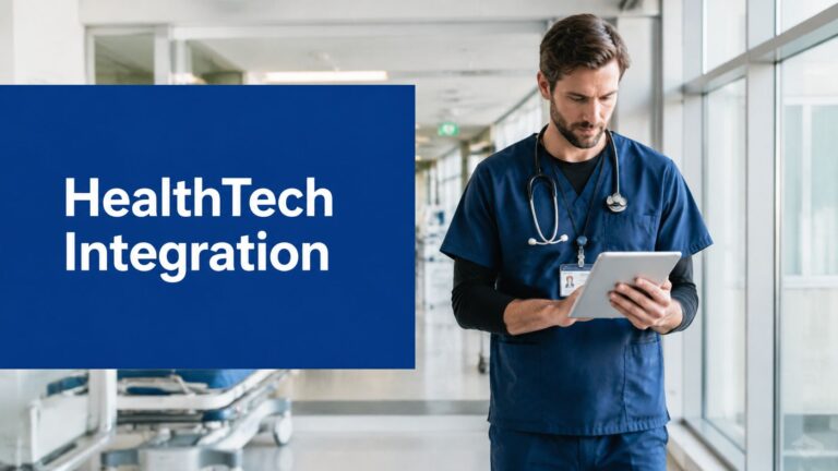 healthtech integration doctor tablet