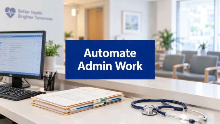 healthcareops automation medical admin
